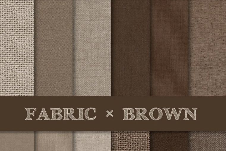 Retro Style Brown Fabric Backgrounds