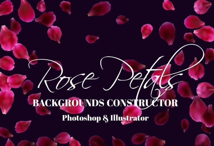 Rose Petals Background