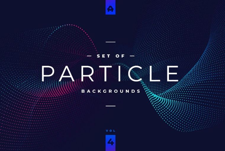 Sci Fi Style Particle Backgrounds
