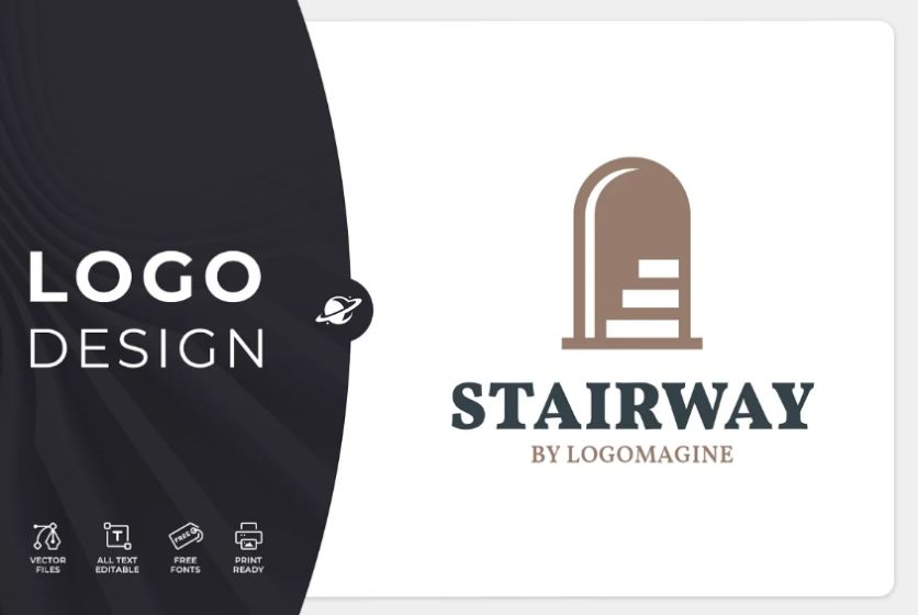 Stairway Logo Identity Design