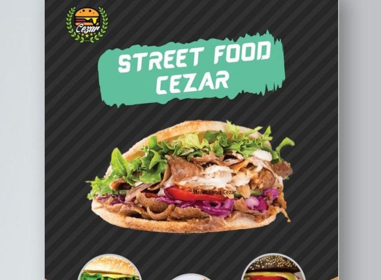 Street Food Promotional Flyer