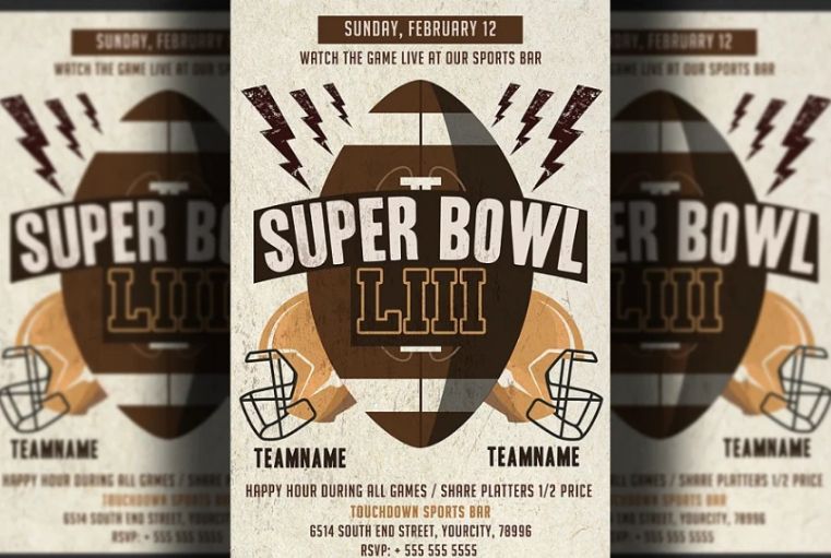 Super Bowl LIV Flyer