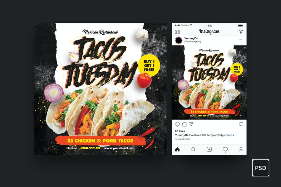 Tacos Promotional Set