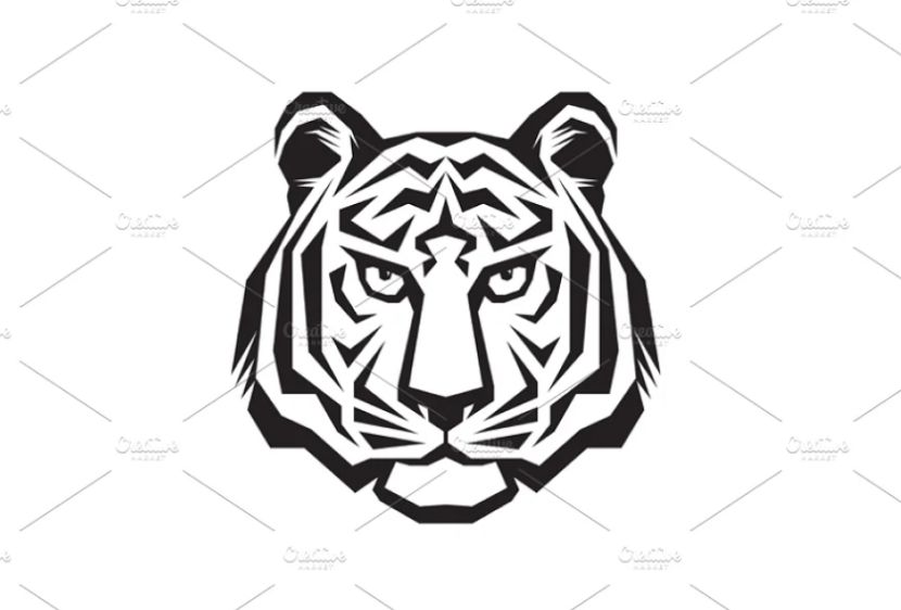 Tiger Head Concept Logotype