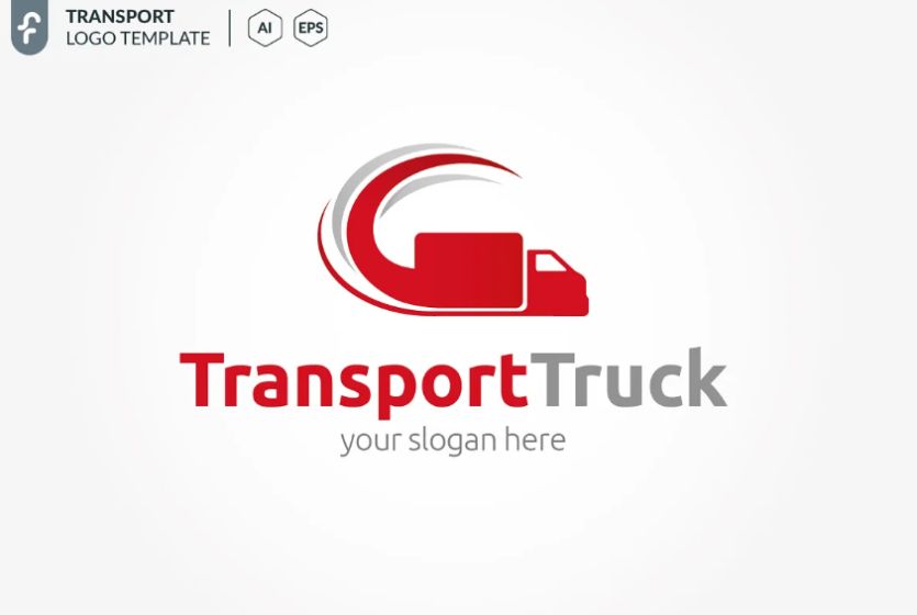 Transport Truck Branding Identity
