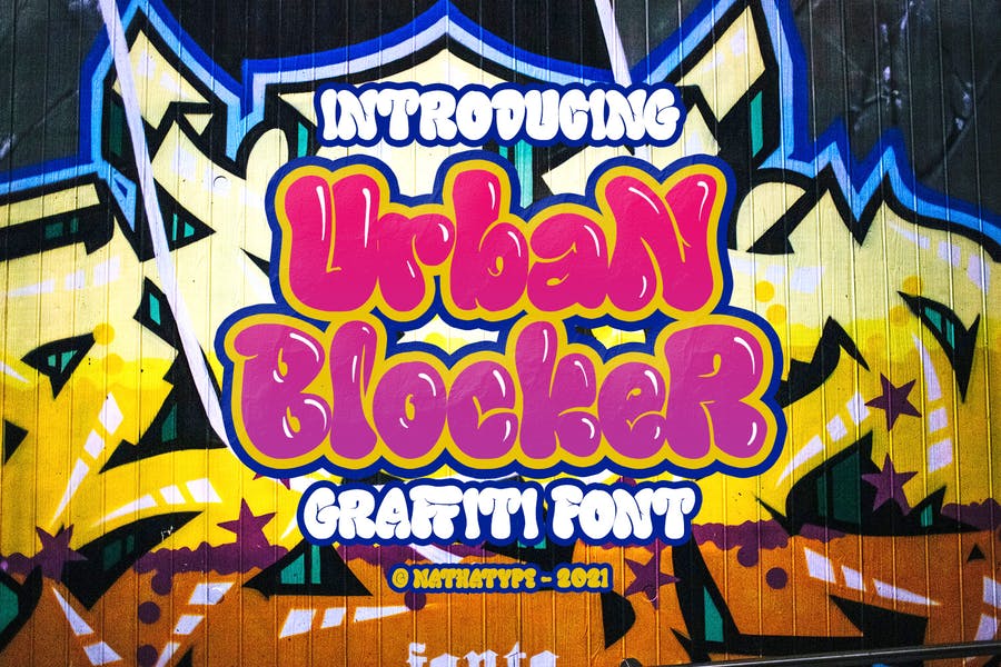 Urban Grafitti Typeface