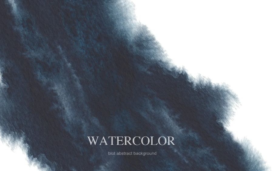 Watercolor Ink Blot Wallpaper