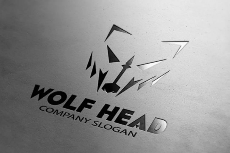 Wolf Head Logo Design Templates