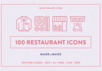 Restaurant icons