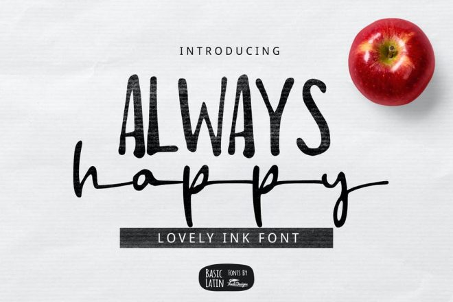 15 Free Happy Fonts Ttf Otf Download Graphic Cloud