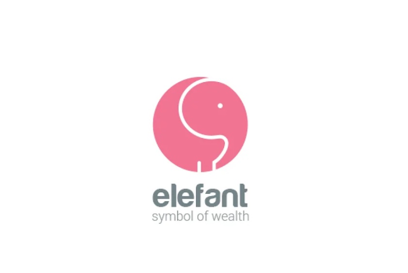 Circular Elephant Logo Designs