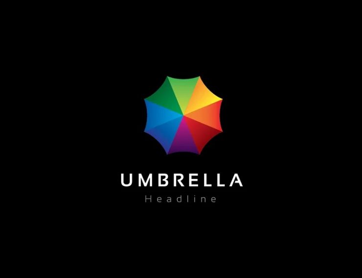 15+ Creative Umbrella Logo Designs Template Download