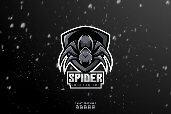 Creative Spider Logo Design Templates Download Graphic Cloud