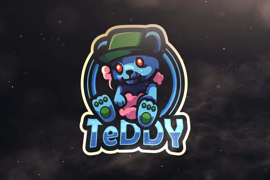 Editable Teddy Bear Identity Design