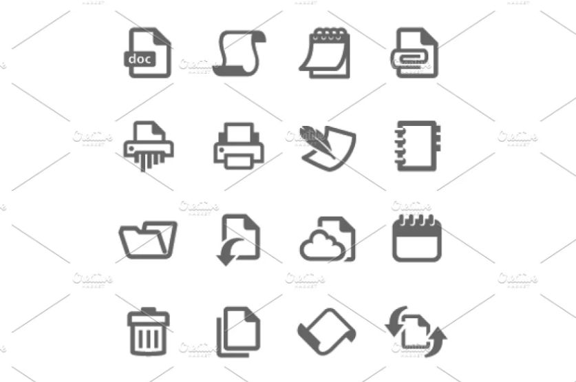 Free Document and File Icons