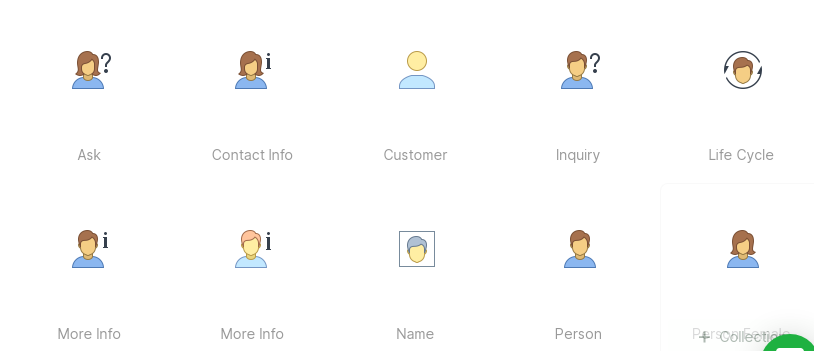 Free Line Style Profile Icons