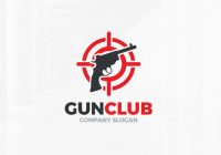 Gun logo design