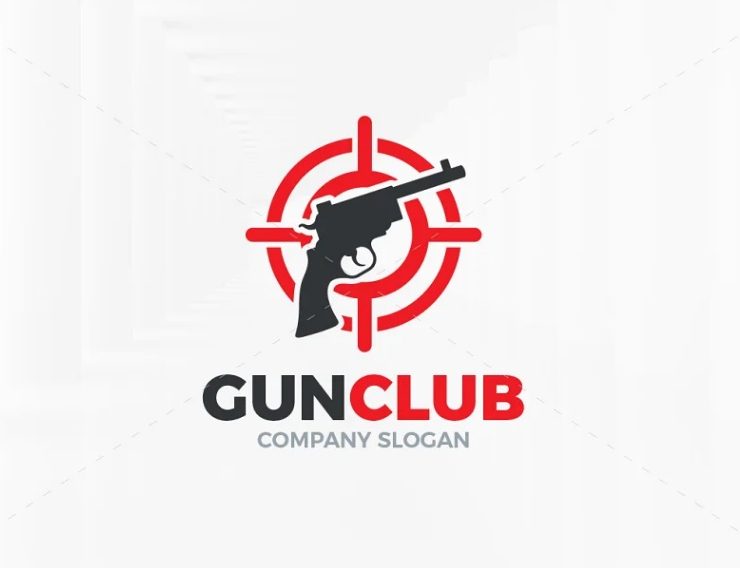 Gun logo design