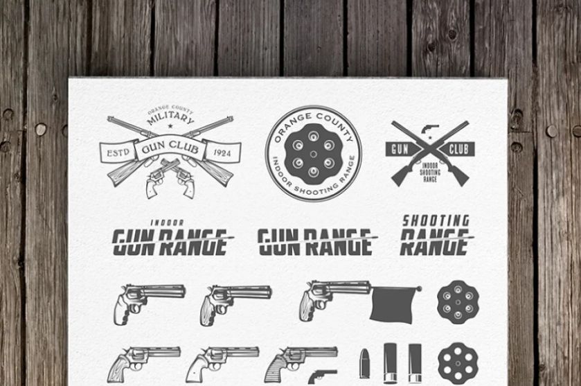 Gun Range Identity Design
