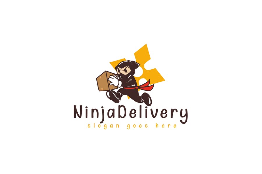Ninja Delivery Identity Design