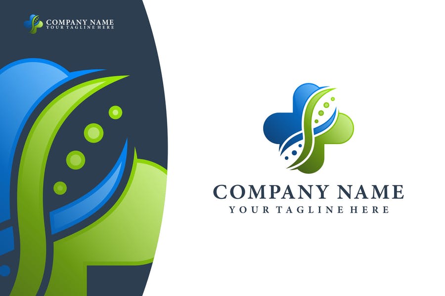 Pharma Company identity Designs