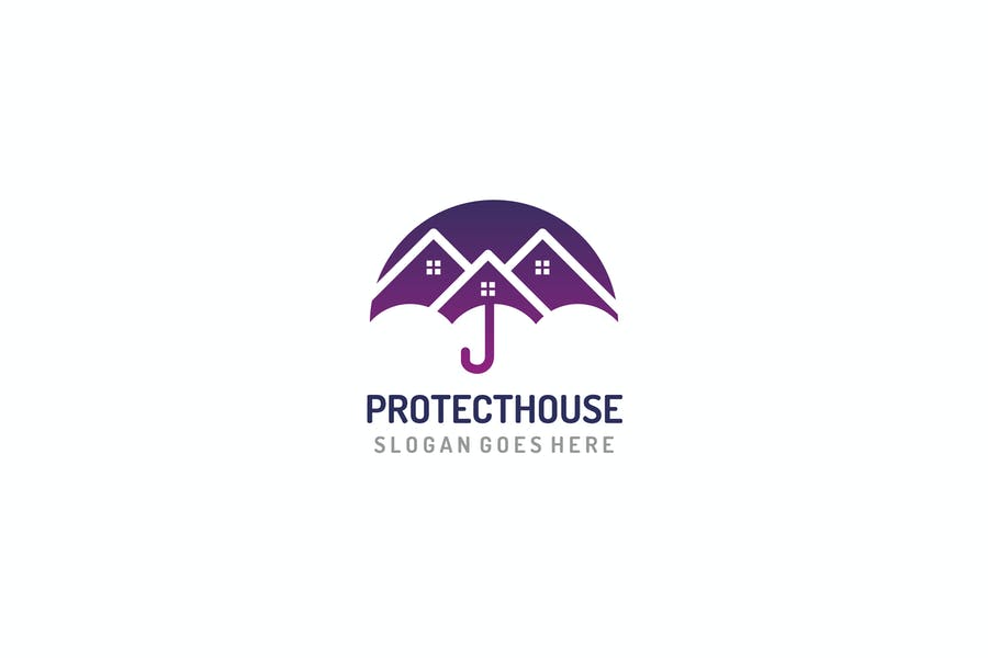 Protection House Logo Design