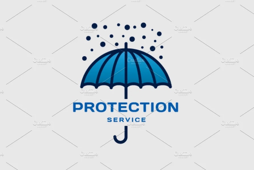 Protection Style Logo Design
