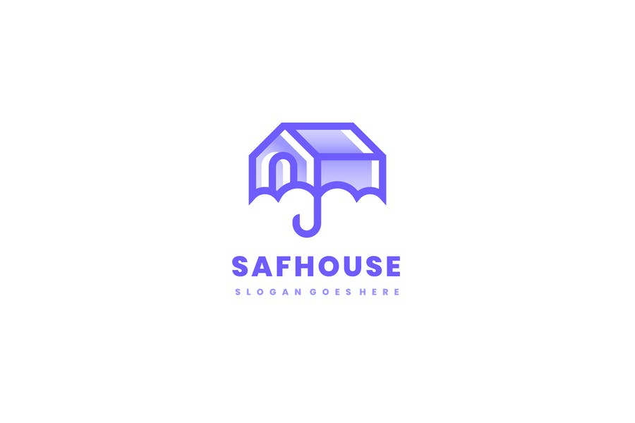 Safe House Logo Template