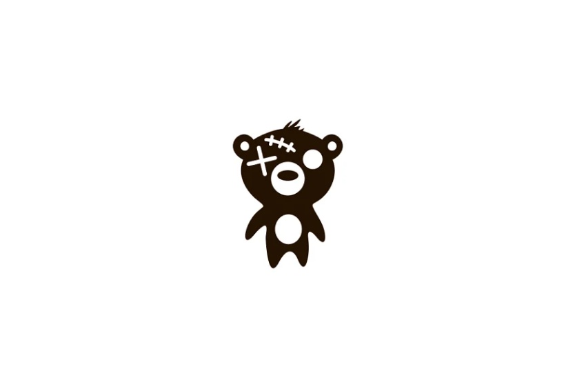 Scary Teddy Bear Logo