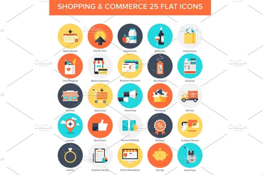 Shopping and Retail Icons