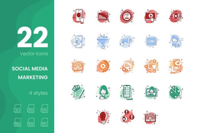21+ FREE Social Media Icons Download PNG | EPS - Graphic Cloud