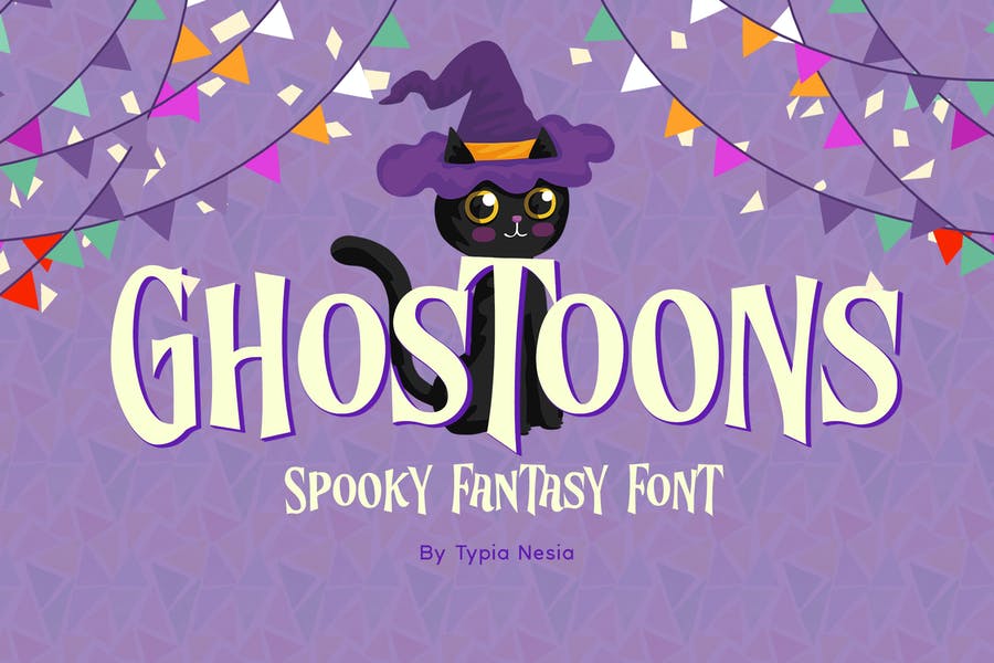 Spooky Style Fantasy Font