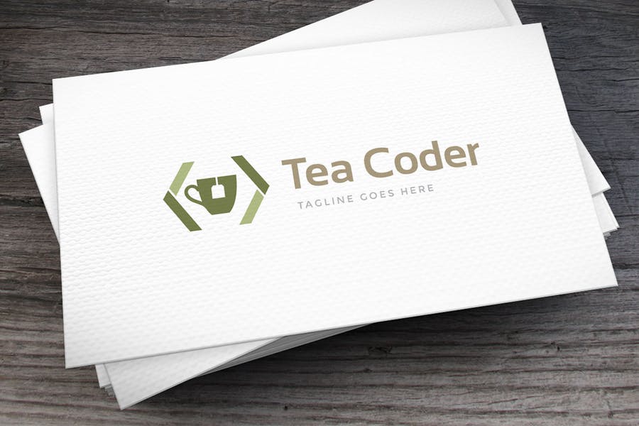 Tea Coder Logo Design