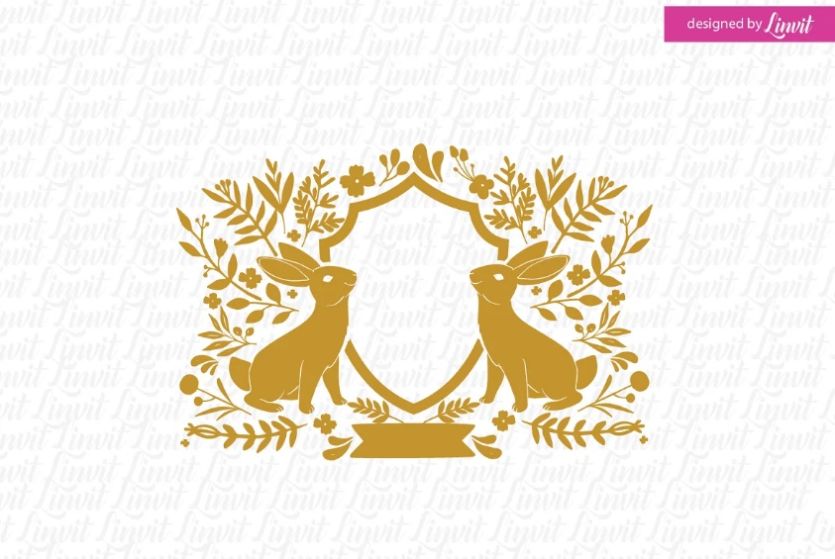 Wedding Monogram Logo Design