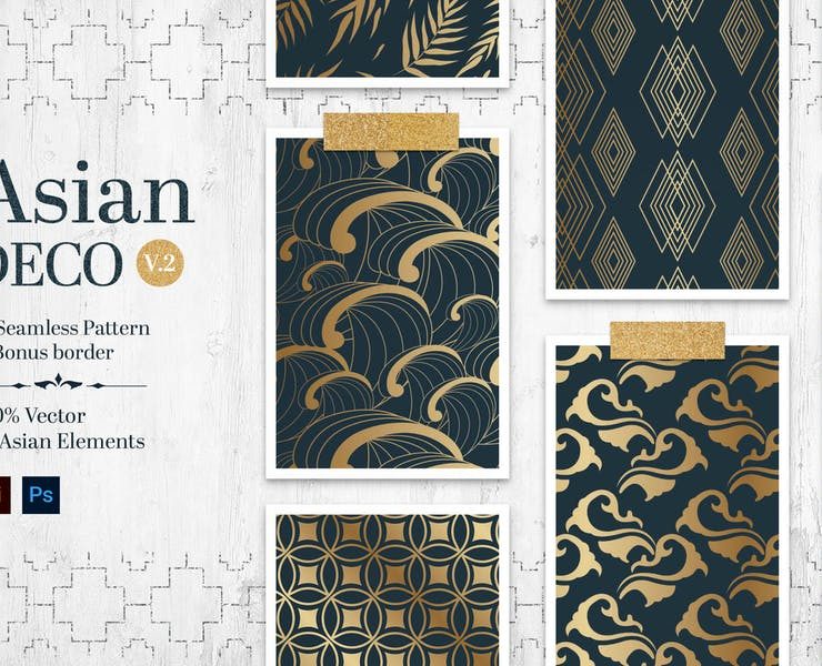 15+ FREE Asian Patterns Vector Design Download