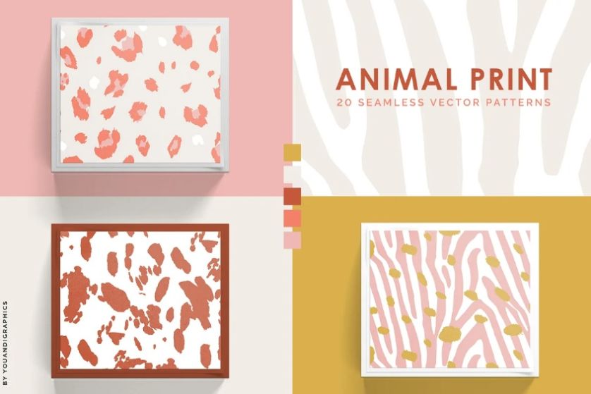 20 Seamless Animal Skin Patterns