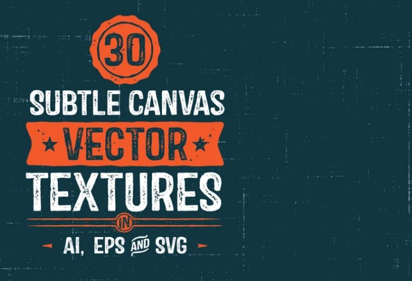 30 Subtle Canvas Texture Pack