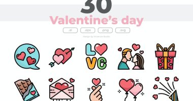 Valentines Day Icons