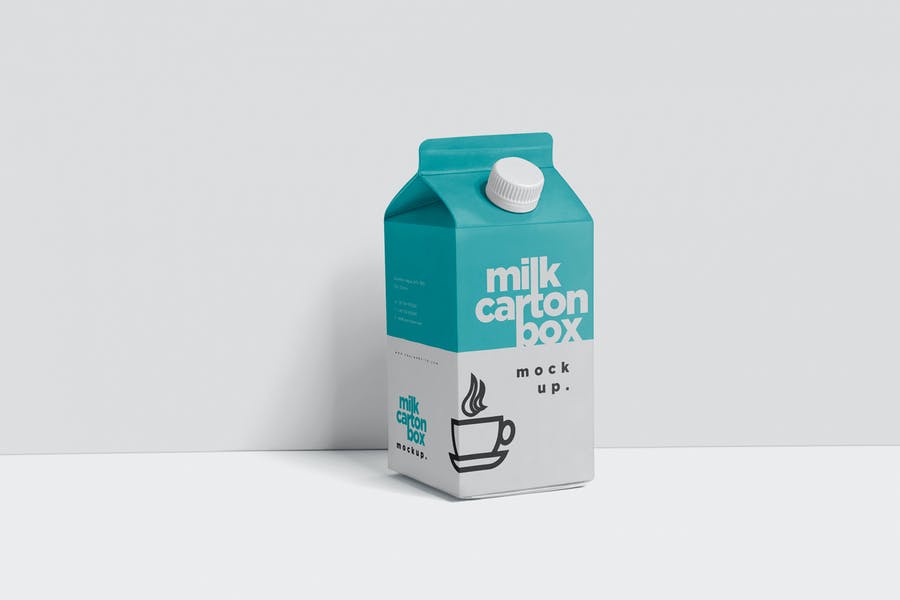 500 ml Milk Carton PSD