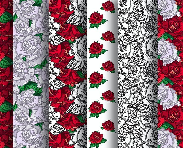 15+ FREE Rose Patterns Vector Design Download