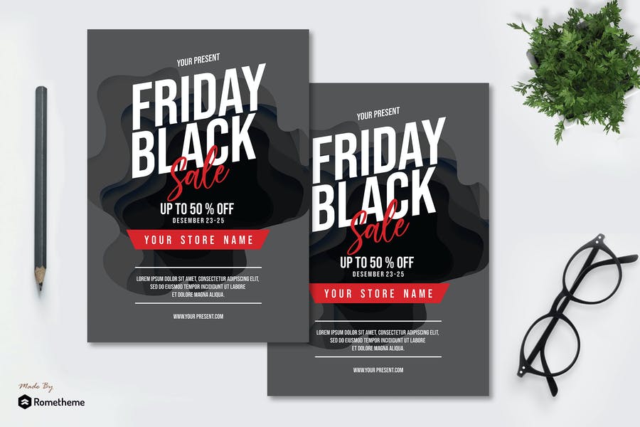 A4 Clean Flyer Template