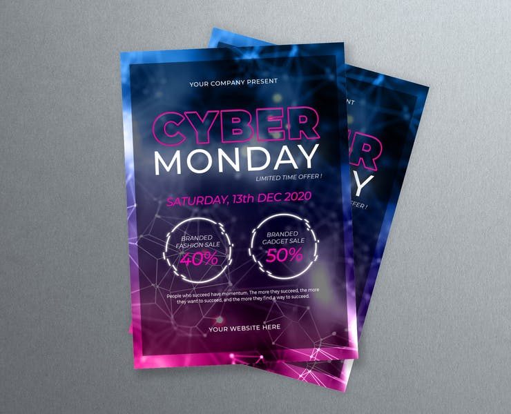 15+ FREE Cyber Monday Flyer Templates Download