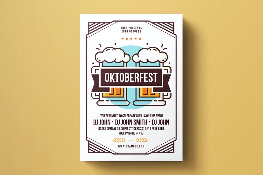 A4 and A5 Beer Fest Flyer