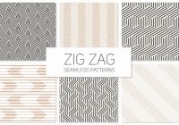 Zig zag patterns