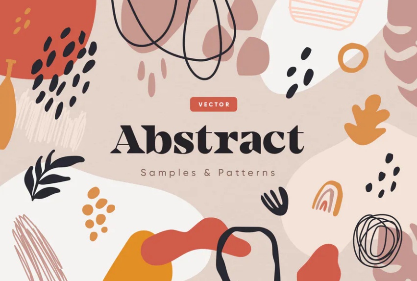 Abstract and Colorful Seamless patterns