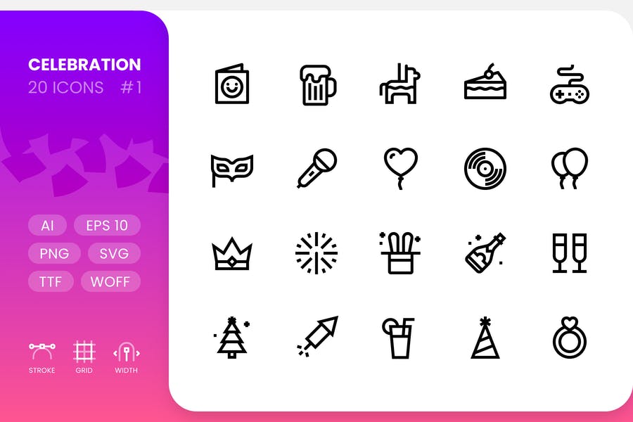 Ai and EPS Vector Icons