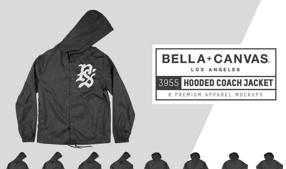 Bella Canvas 3955 Coach Jacket