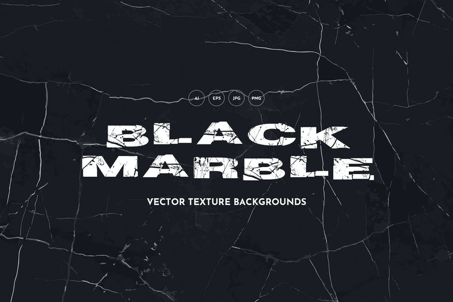 Black Marble Vector Texture