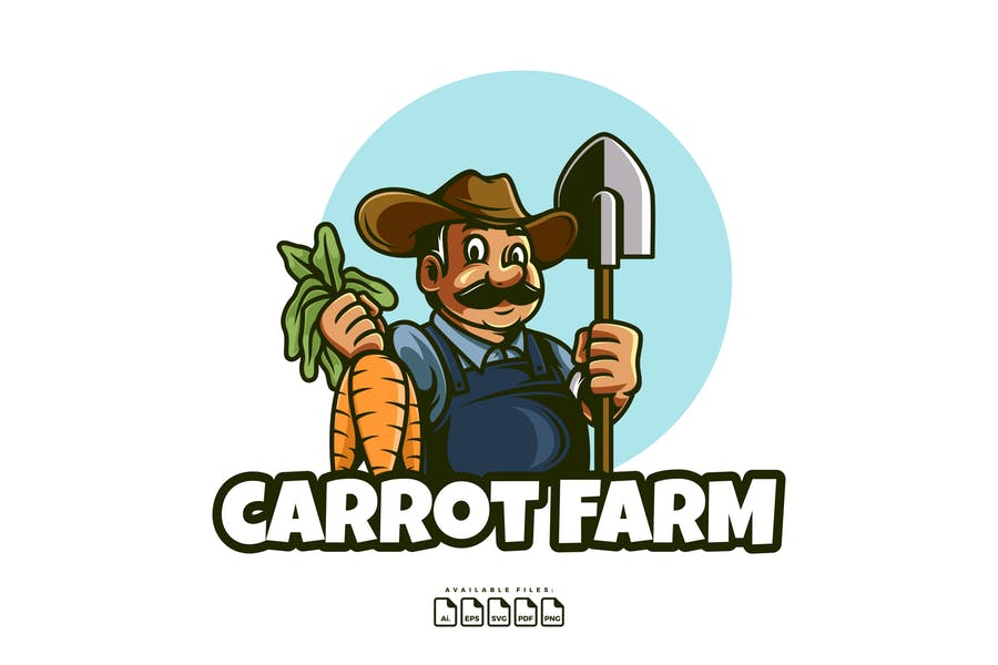Carrot Farm Identity Design