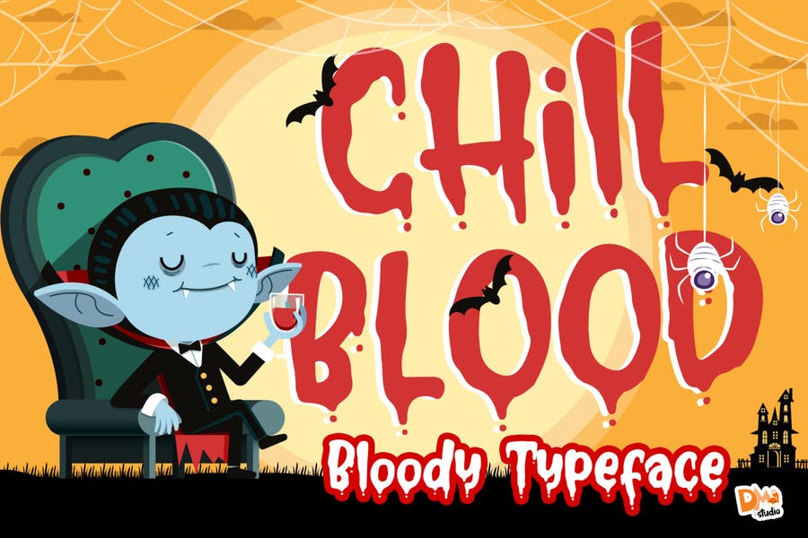 Chill Bloody Style Typeface